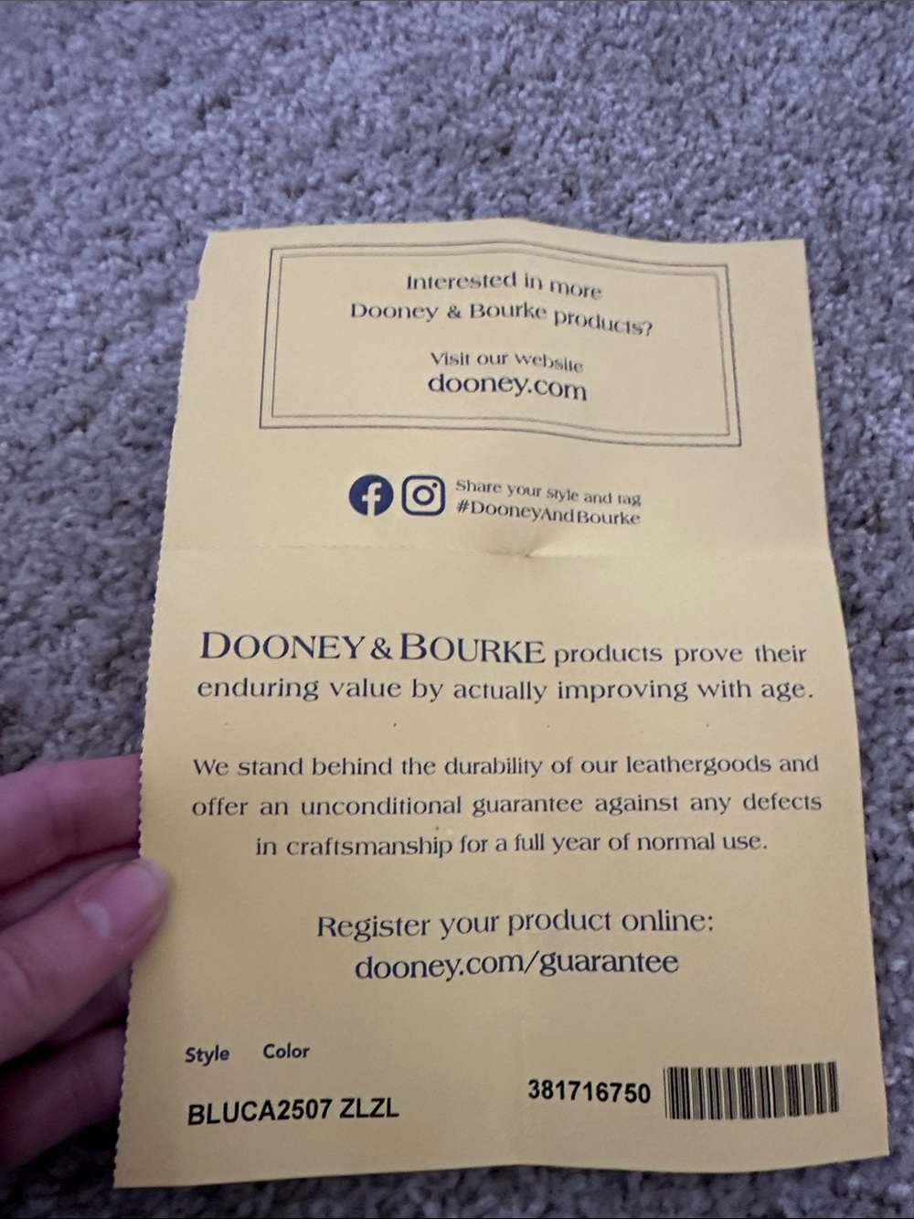 Dooney & Bourke Lucca Satchel - Picture 10 of 15